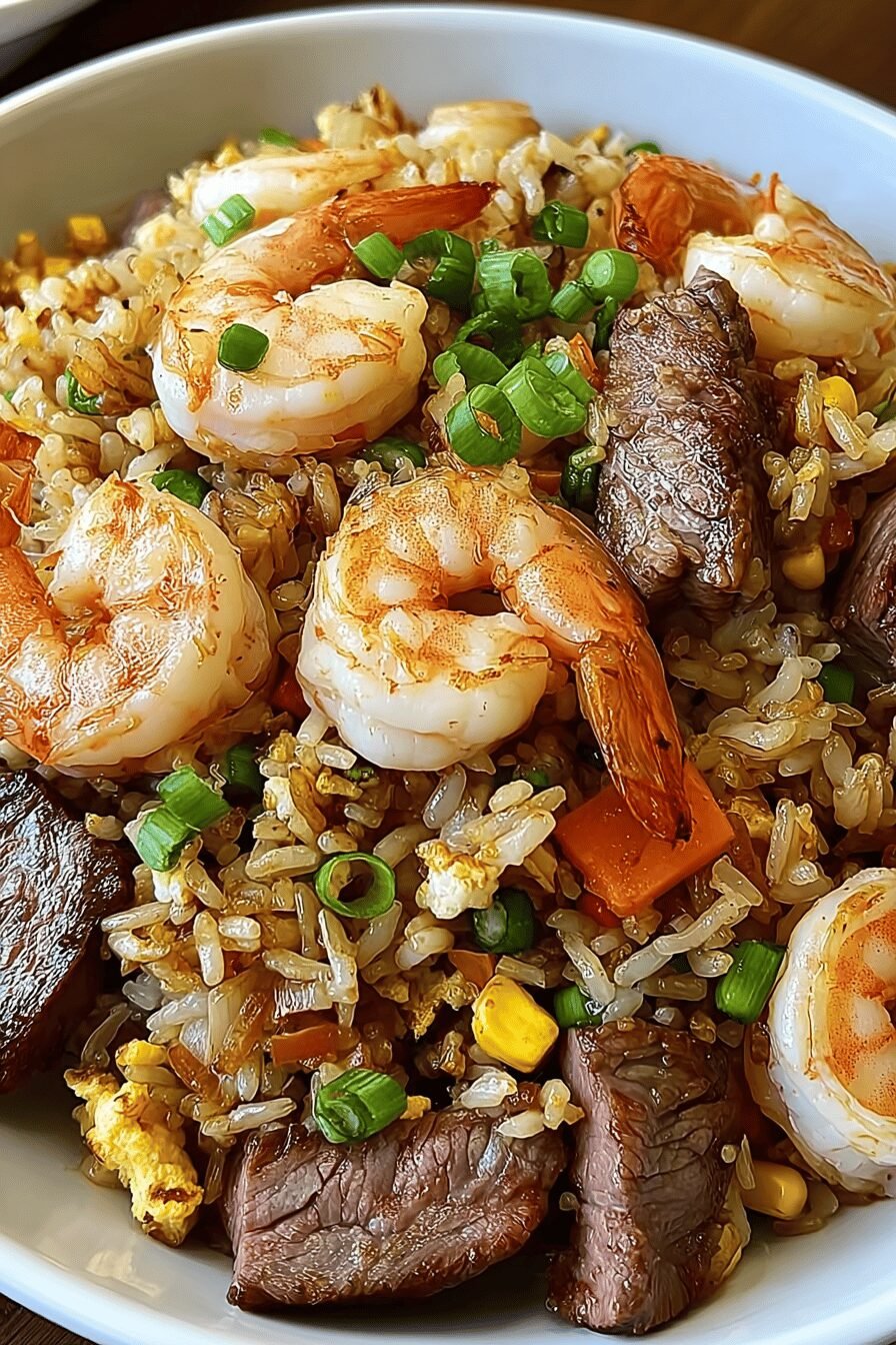 House Special Fried Rice Recipes With Flavorful Ingredients And Easy Steps 6 Shrimp Steak Fried Rice