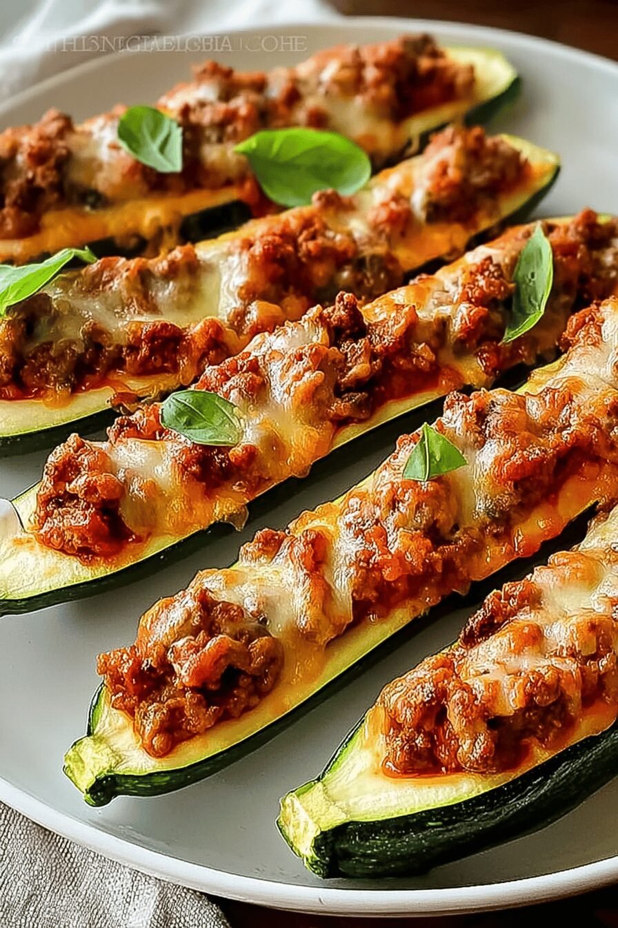 Stuffed Zucchini Boats With Savory Fillings For Easy Meals 6 Stuffed Zucchini Boats