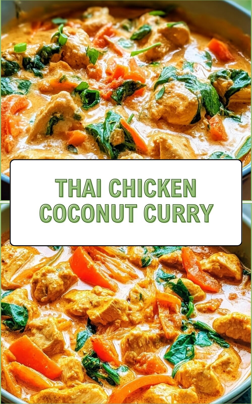 Thai Chicken Coconut Curry