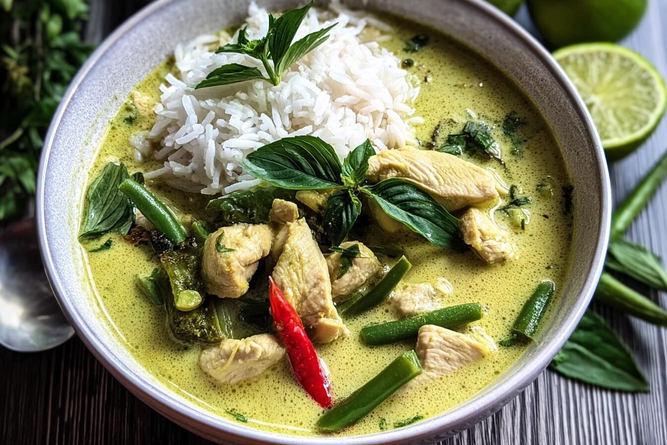 Thai Green Curry With Chicken