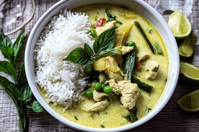 Thai Green Curry With Chicken 62.Png