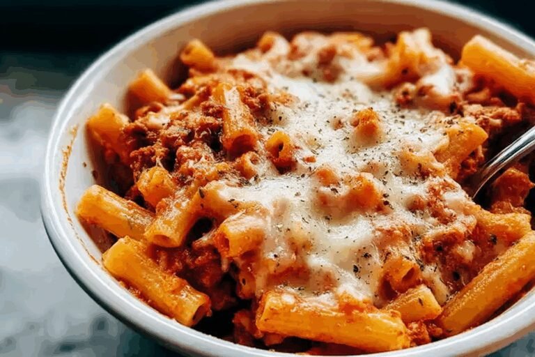 Three Cheese Baked Ziti 75.Png