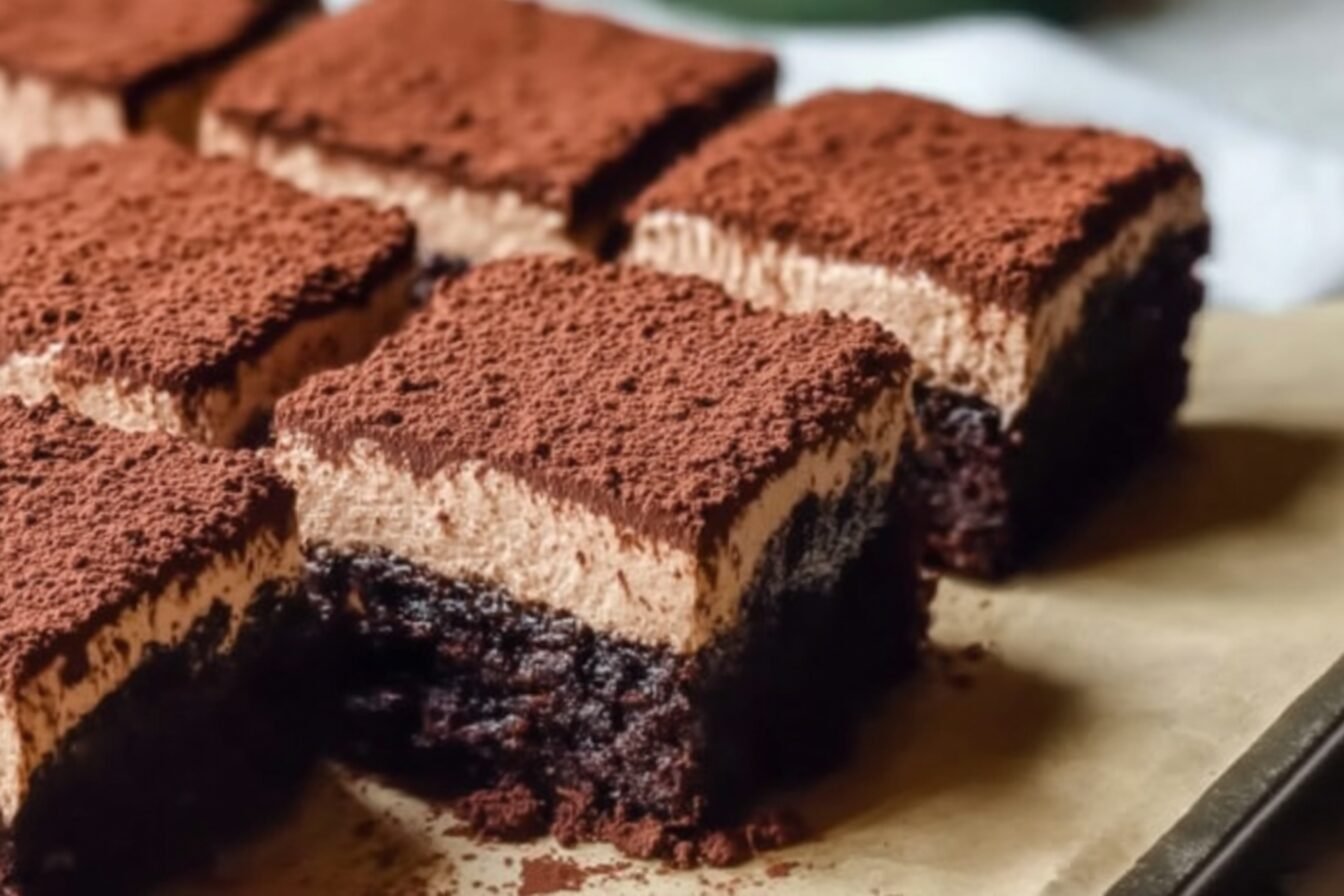 Tiramisu Brownies