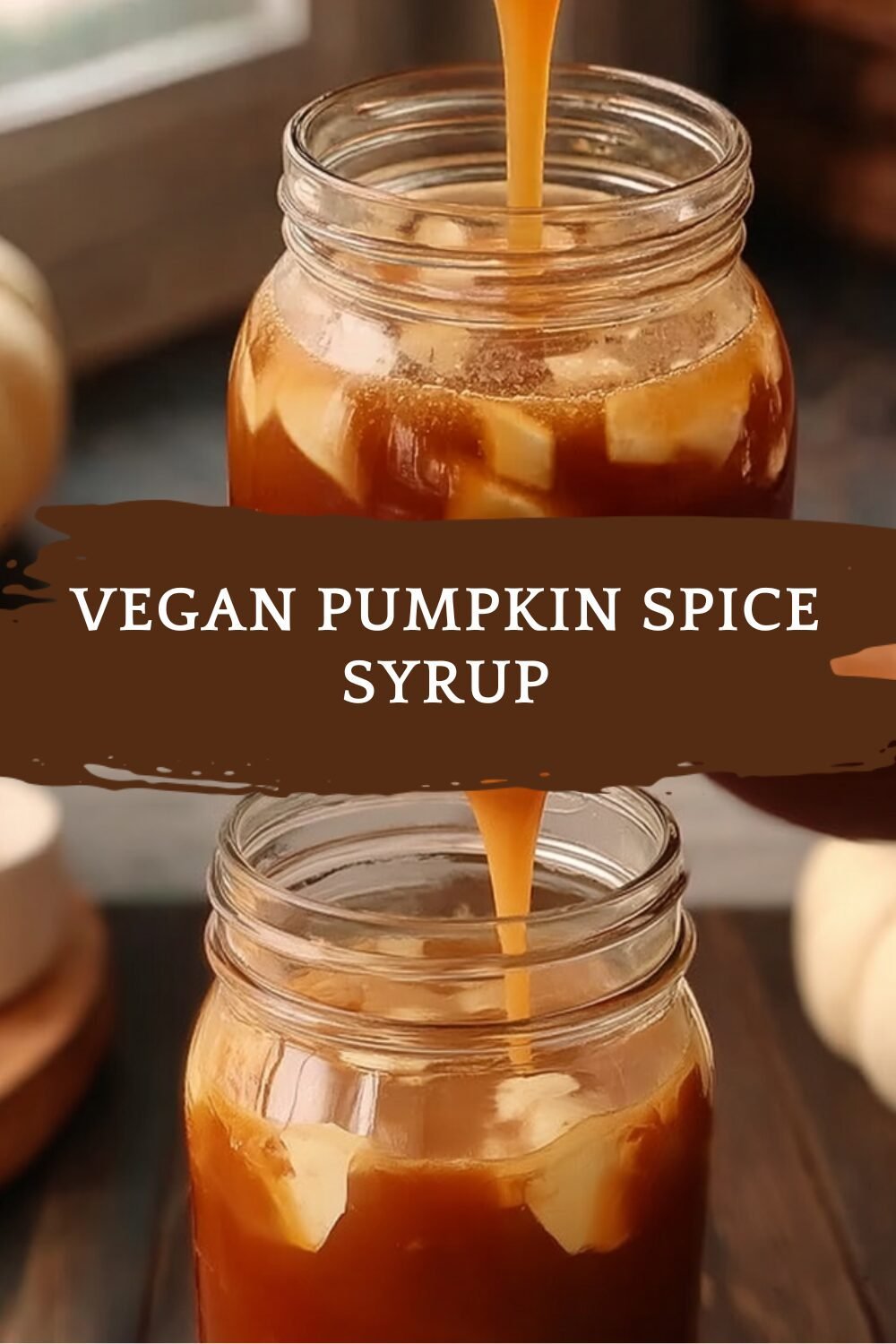 Vegan Pumpkin Spice Syrup