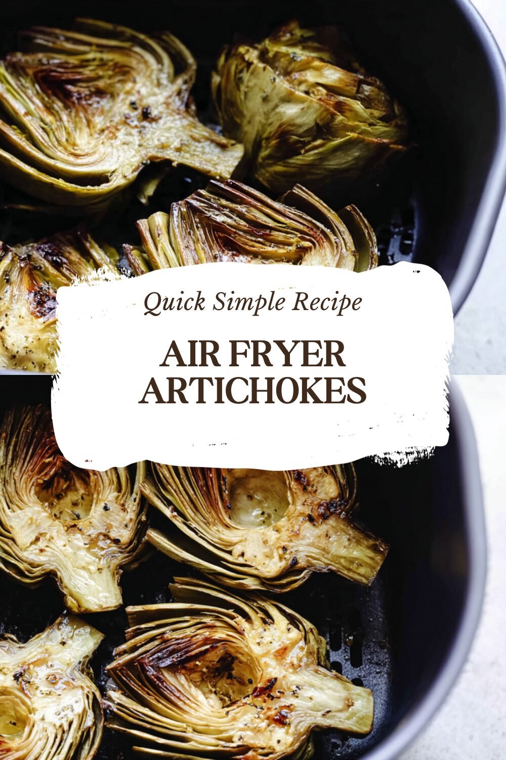 Air Fryer Artichokes