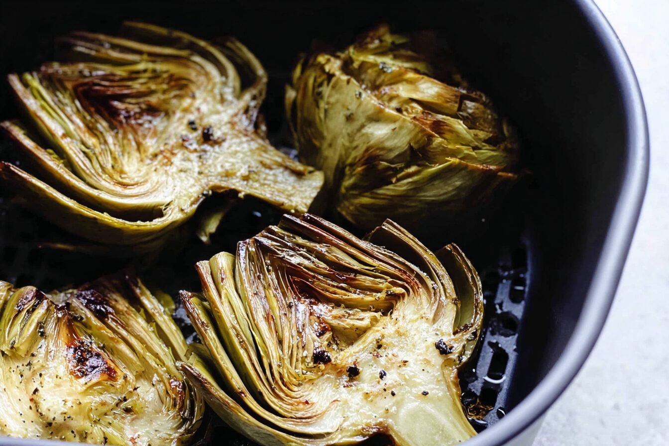 Air Fryer Artichokes