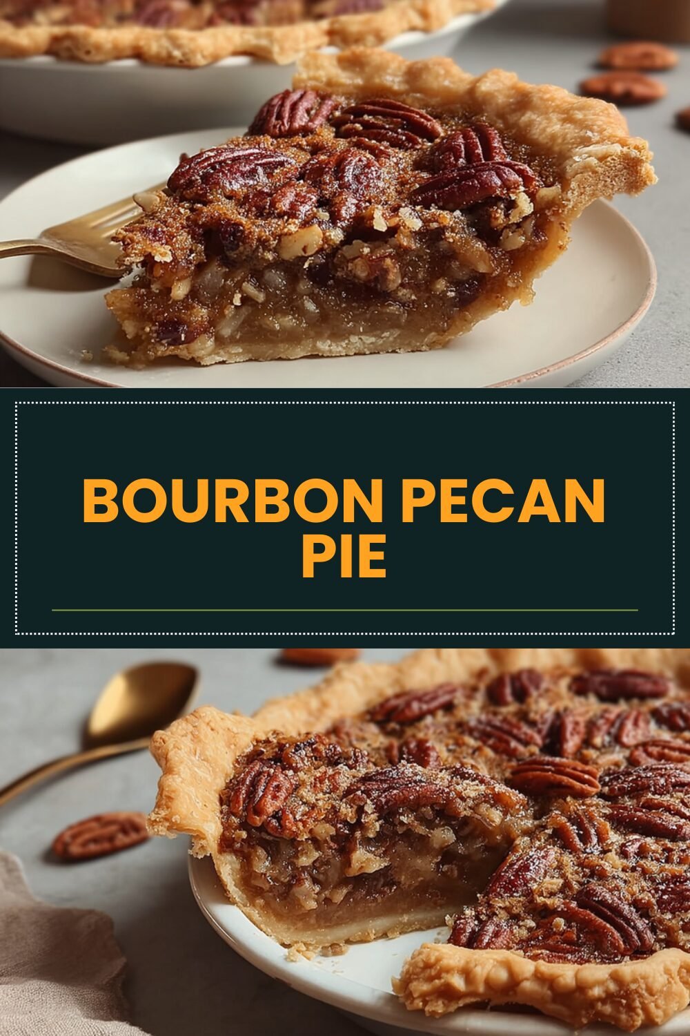 Bourbon Pecan Pie