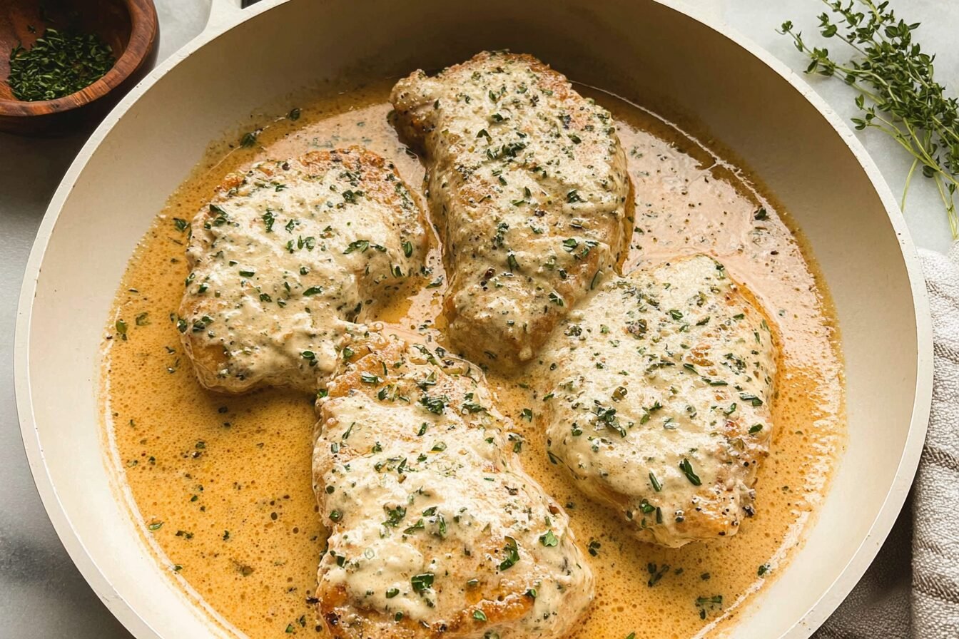 Boursin Pork Chops