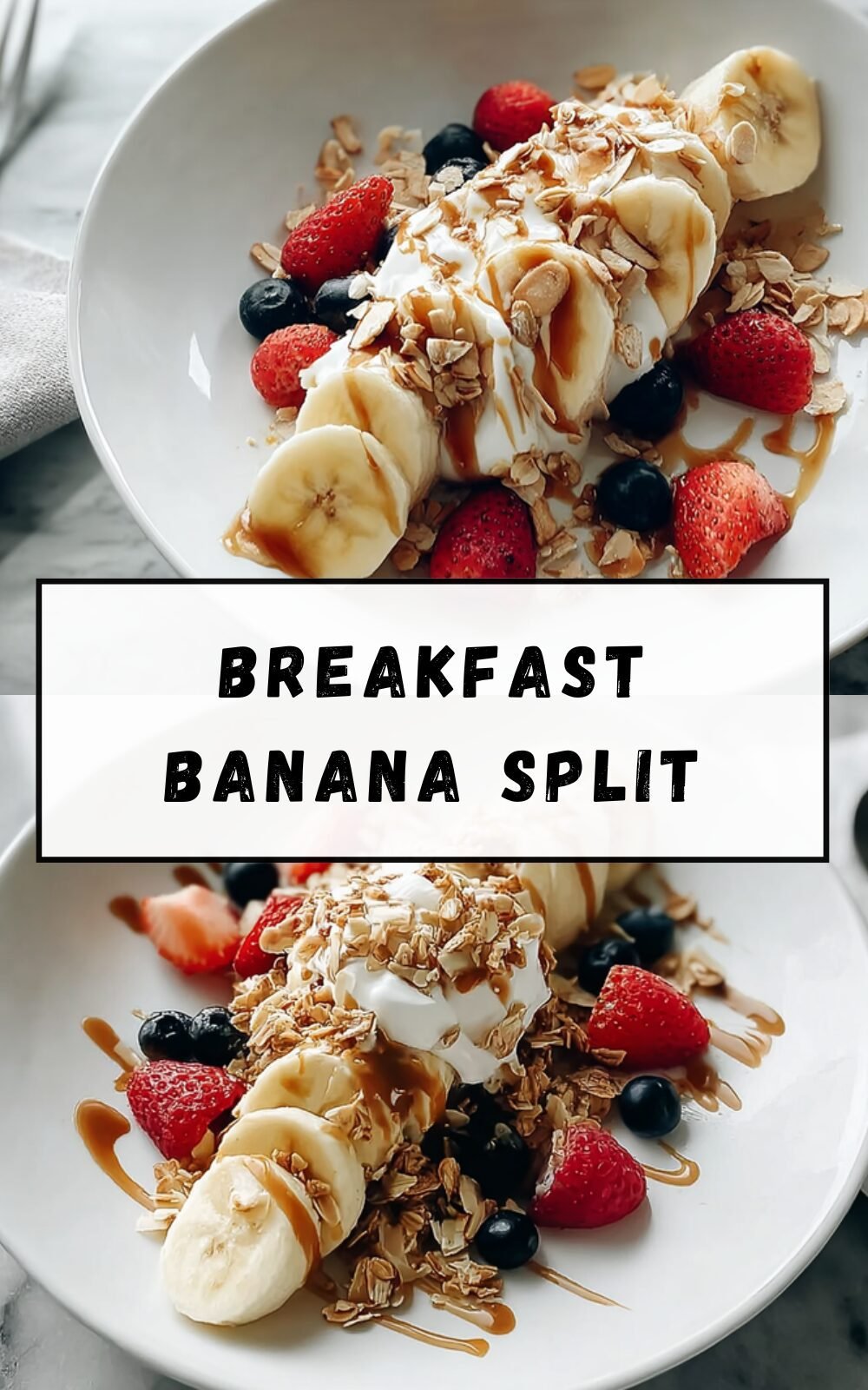 Breakfast Banana Split