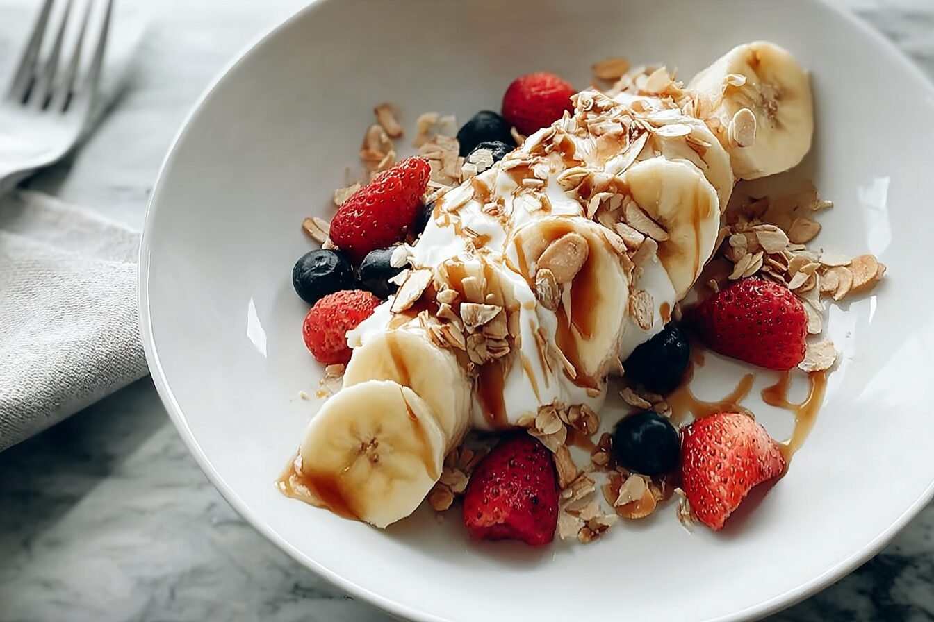 Breakfast Banana Split
