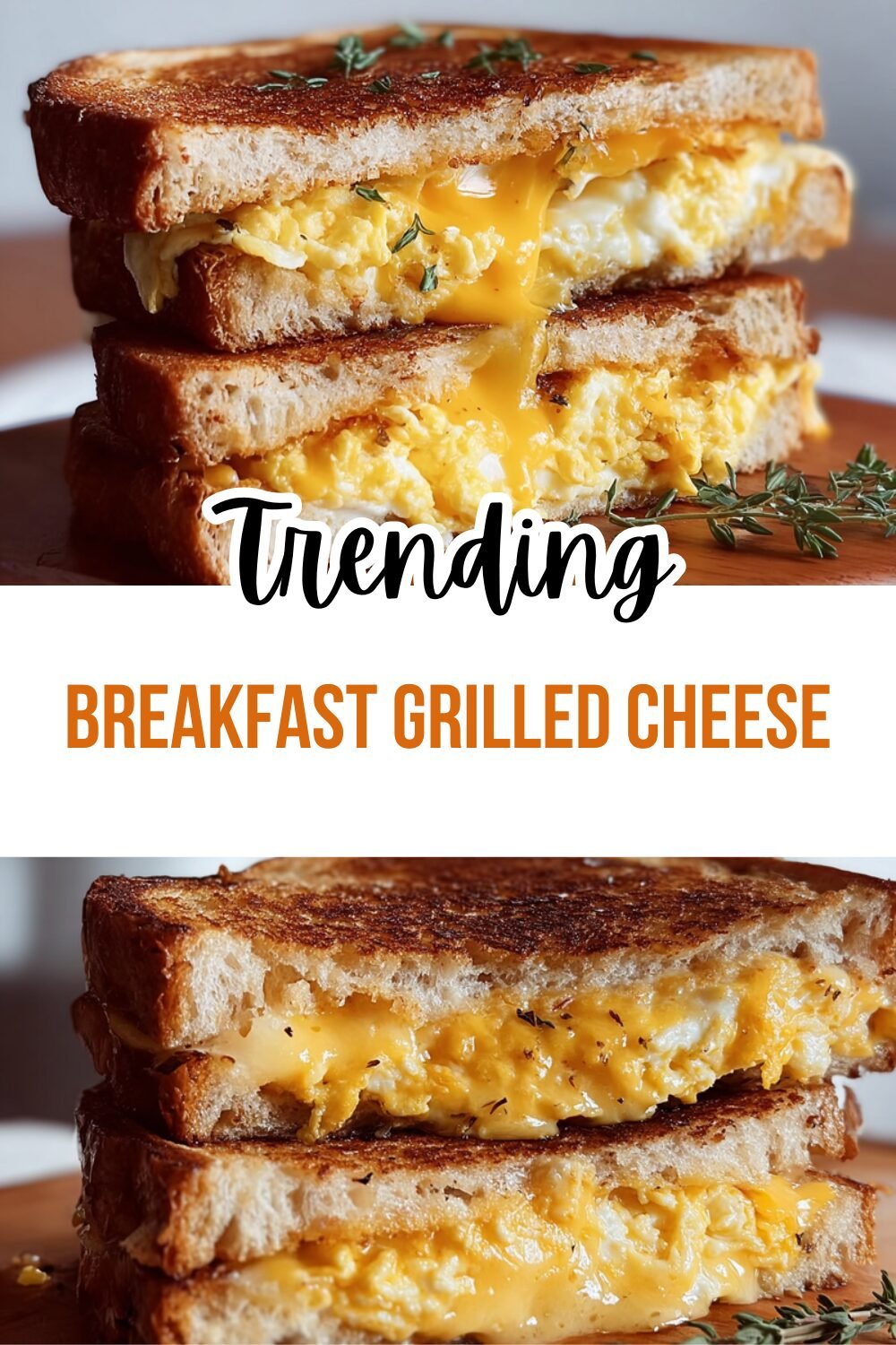 Breakfast Grilled Cheese