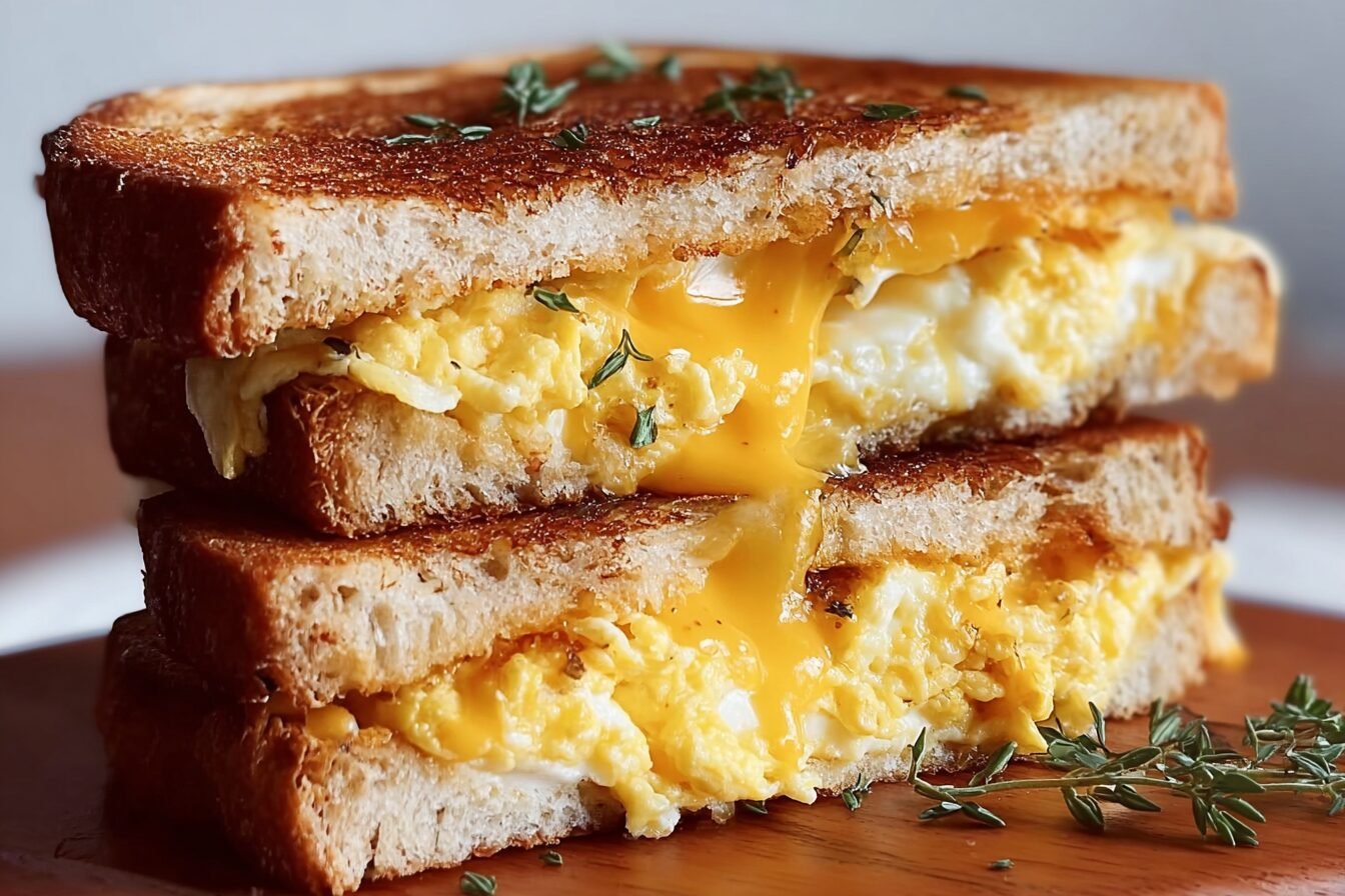 Breakfast Grilled Cheese