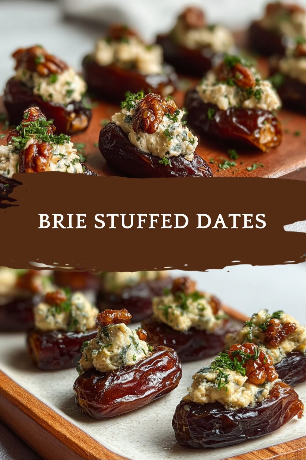 Brie Stuffed Dates