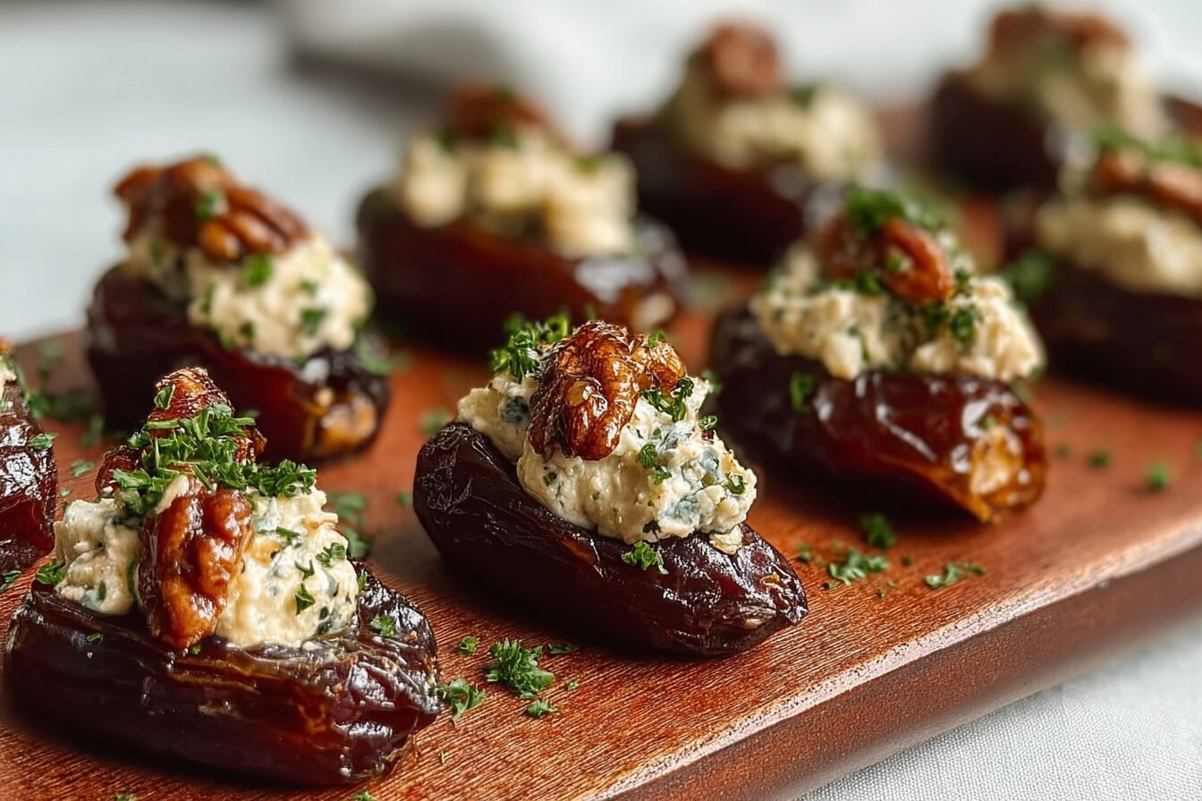Brie Stuffed Dates