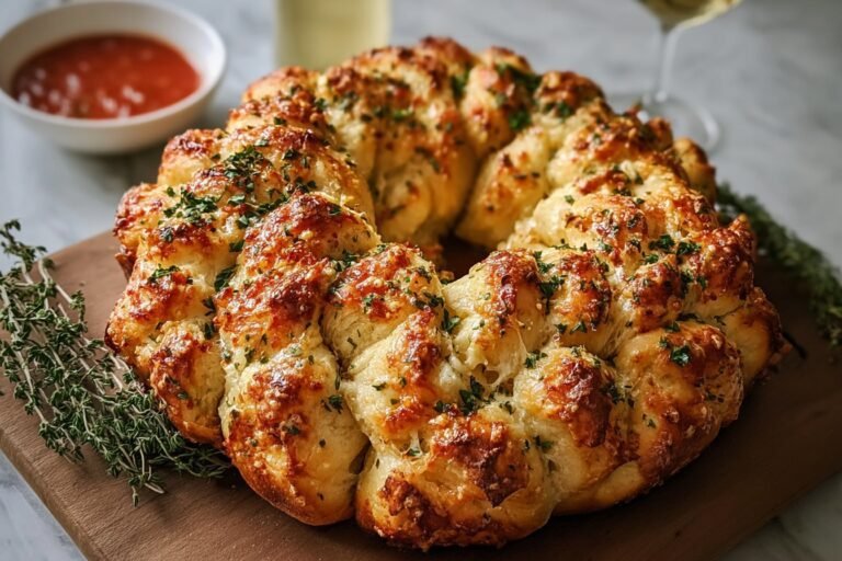 Cheesy Garlic Pull Apart Wreath 32.Png