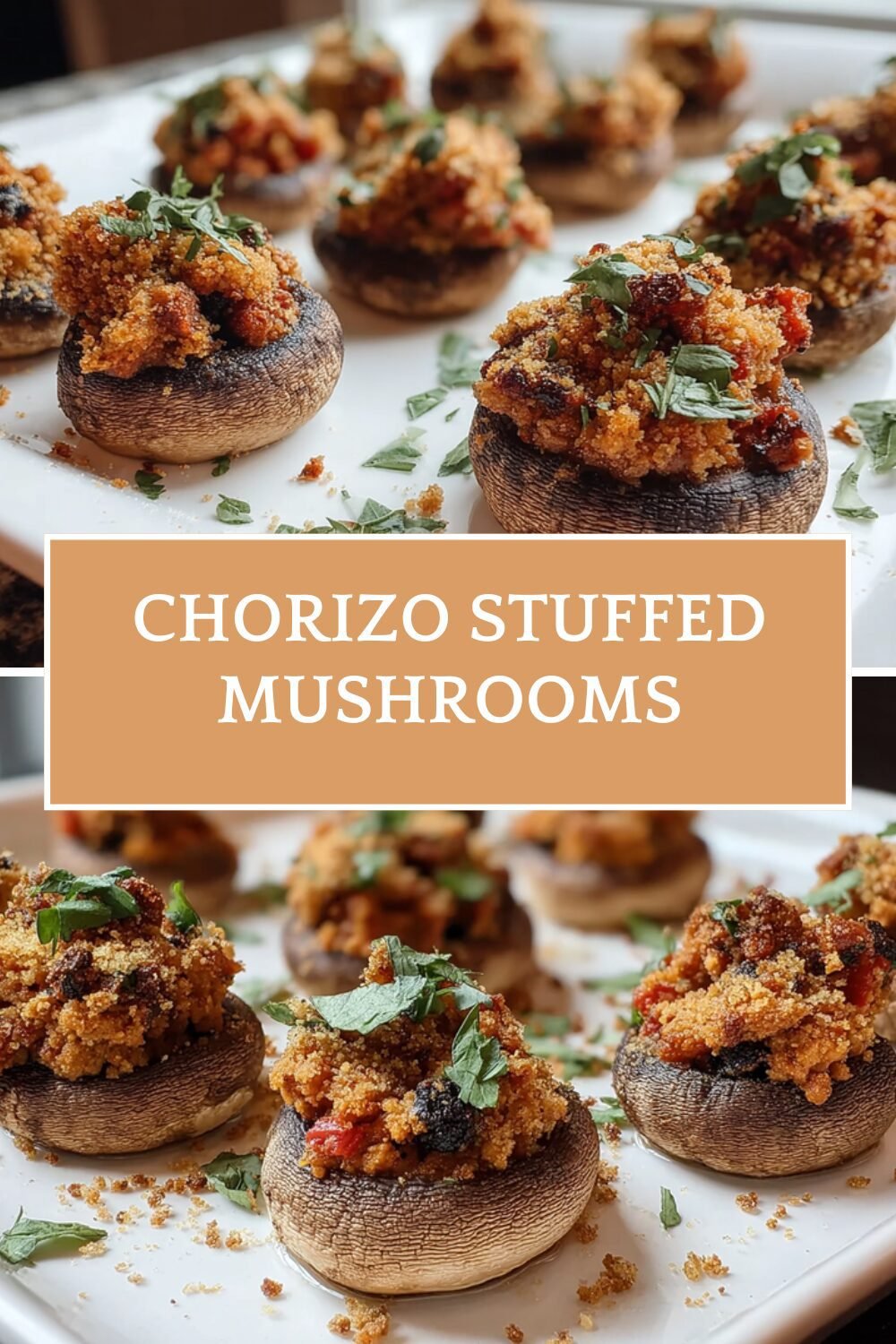 Chorizo Stuffed Mushrooms