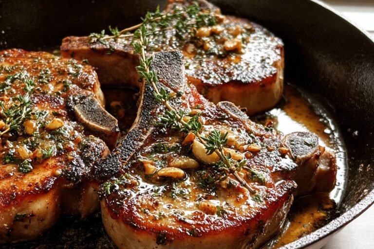 Garlic Butter Pork Chops 90.Png