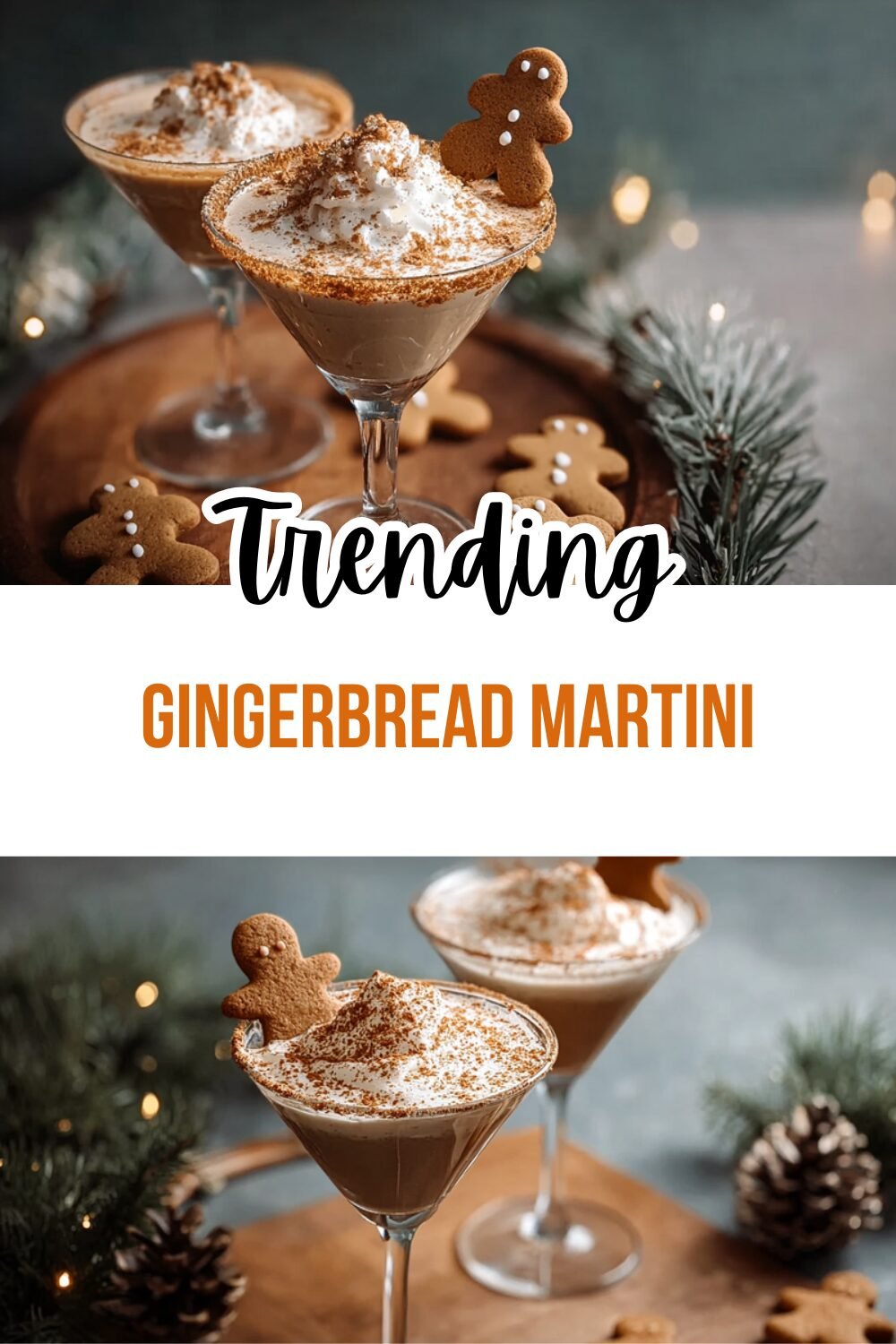 Gingerbread Martini