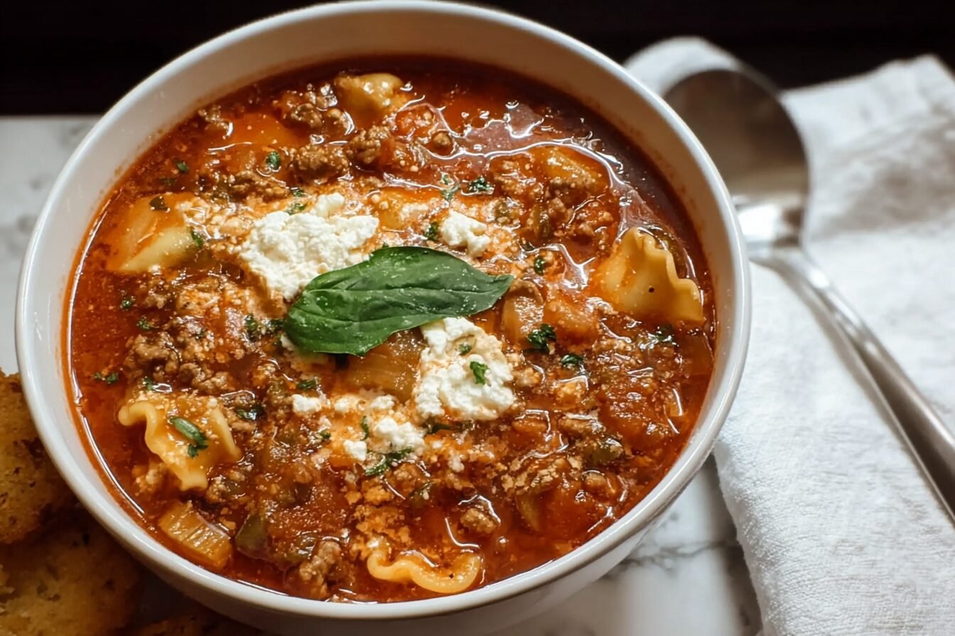 Gluten Free Lasagna Soup