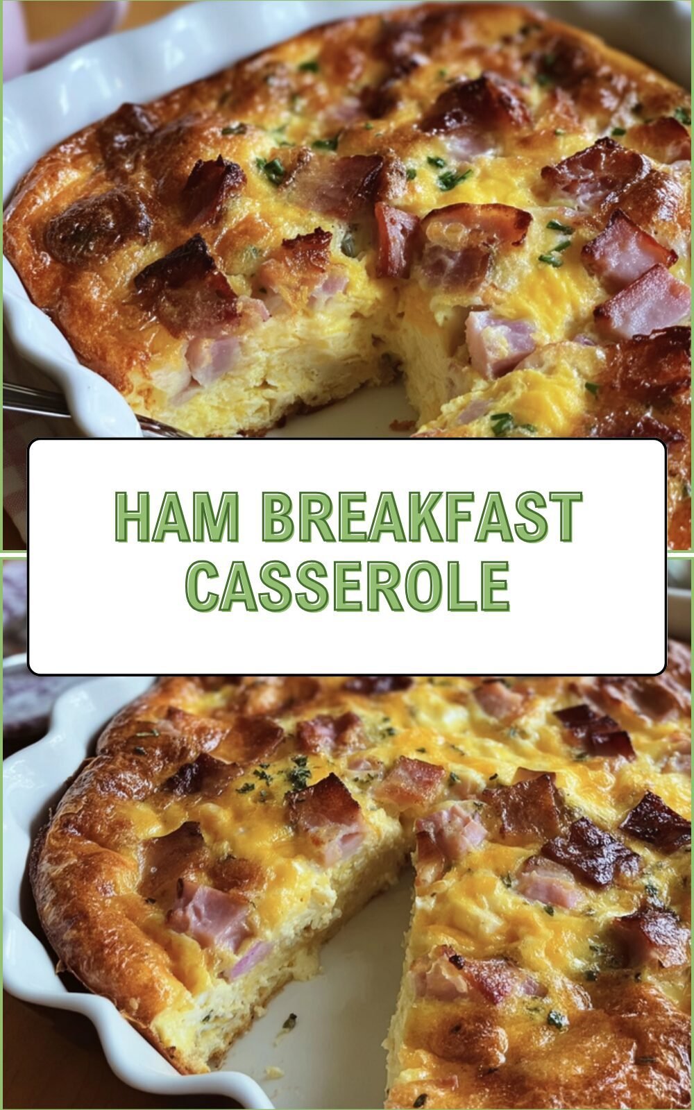 Ham Breakfast Casserole