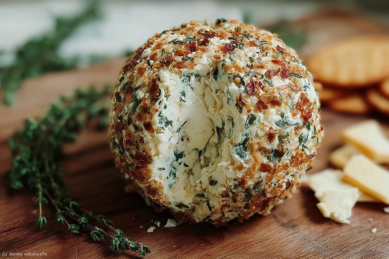 Herb And Garlic Cheese Ball
