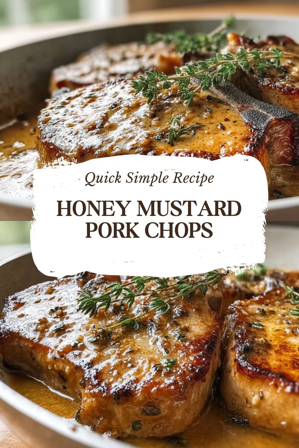 Honey Mustard Pork Chops