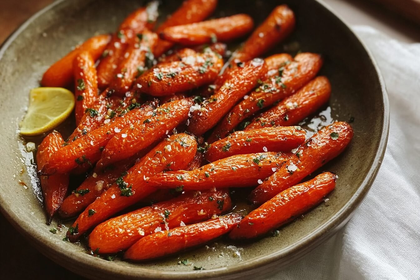 Honey Roasted Carrots Recipe With Sweet And Savory Glaze 6 Honey Roasted Carrots