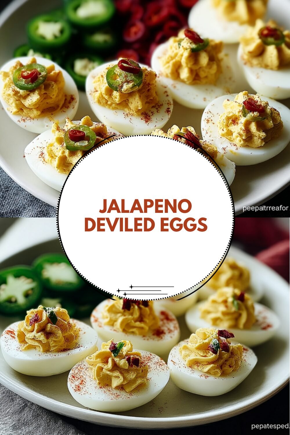Jalapeno Deviled Eggs