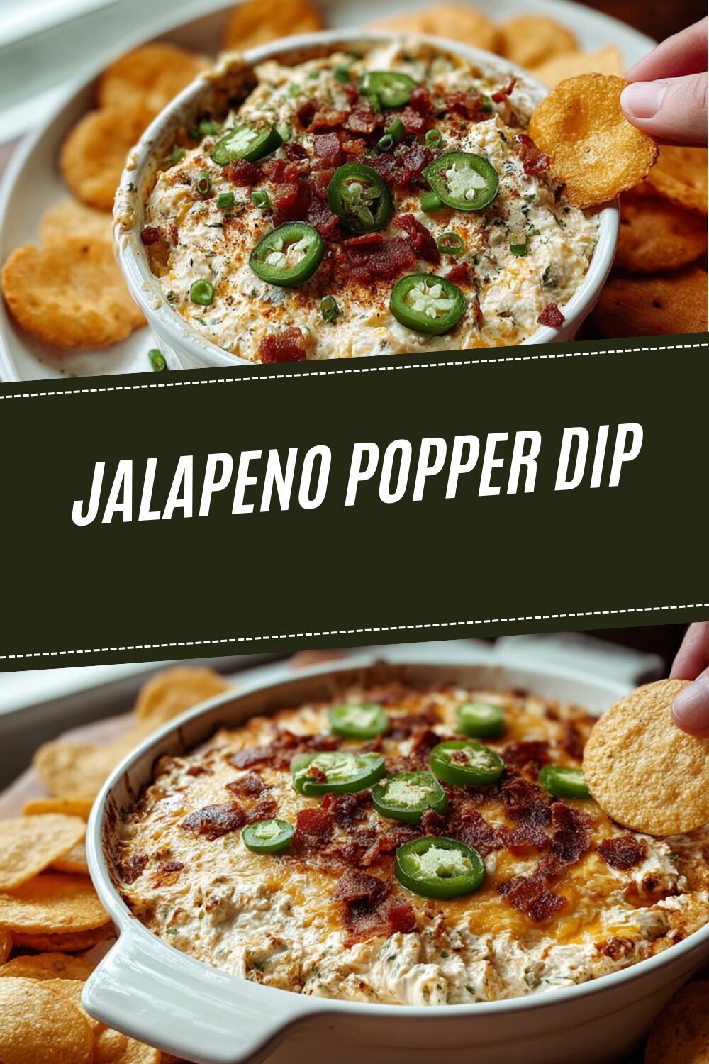 Jalapeño Popper Dip Recipe With Creamy Cheese And Crispy Bacon 4 Jalapeno Popper Dip