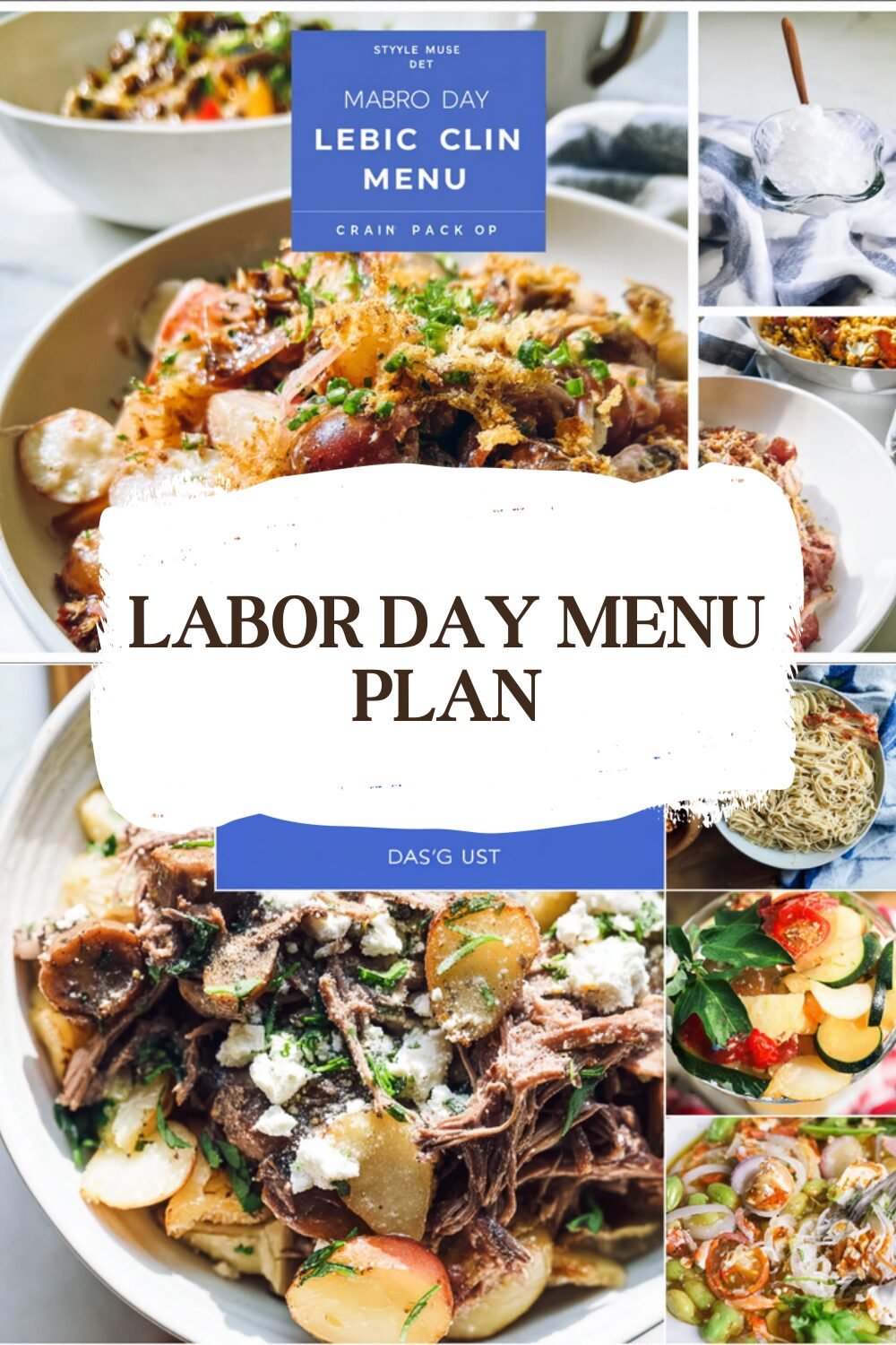 Labor Day Menu Plan