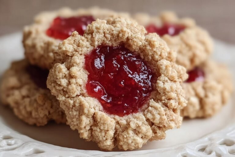 Oatmeal Raspberry Jam Thumbprint Cookies 49.Png