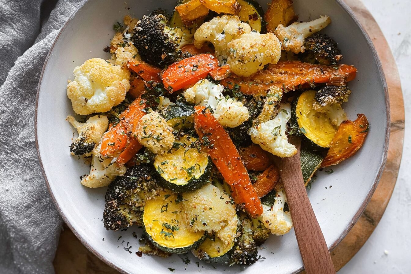 Parmesan Roasted Vegetables