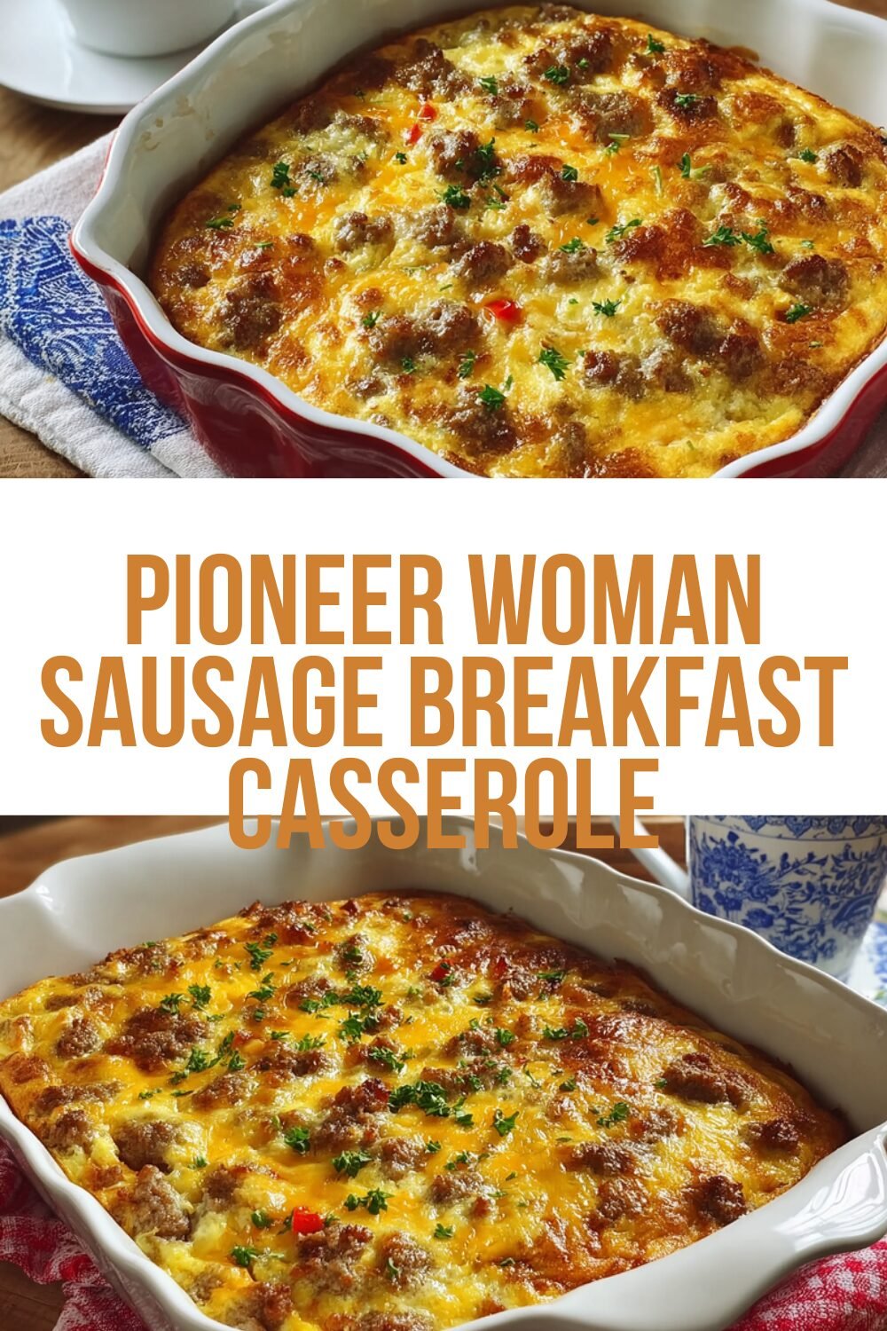 Pioneer Woman Sausage Breakfast Casserole