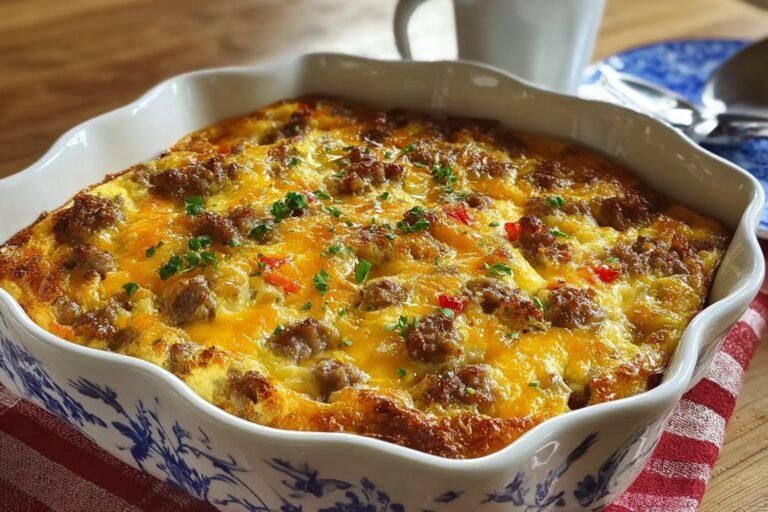 Pioneer Woman Sausage Breakfast Casserole 4.Png