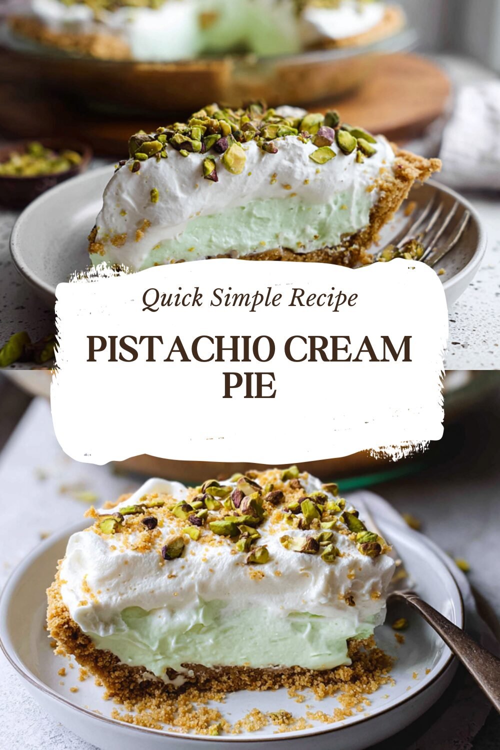 Pistachio Cream Pie