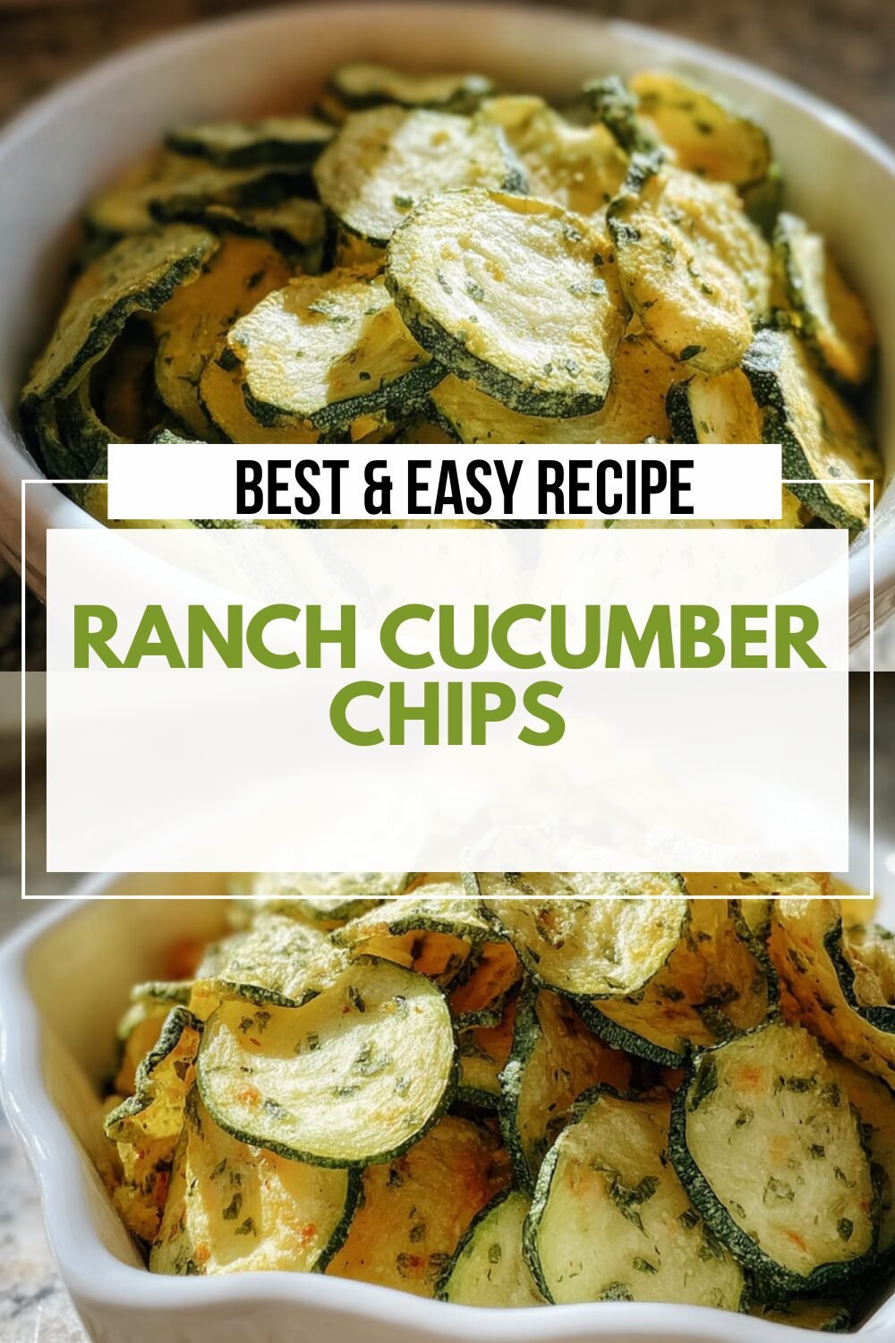 Ranch Cucumber Chips