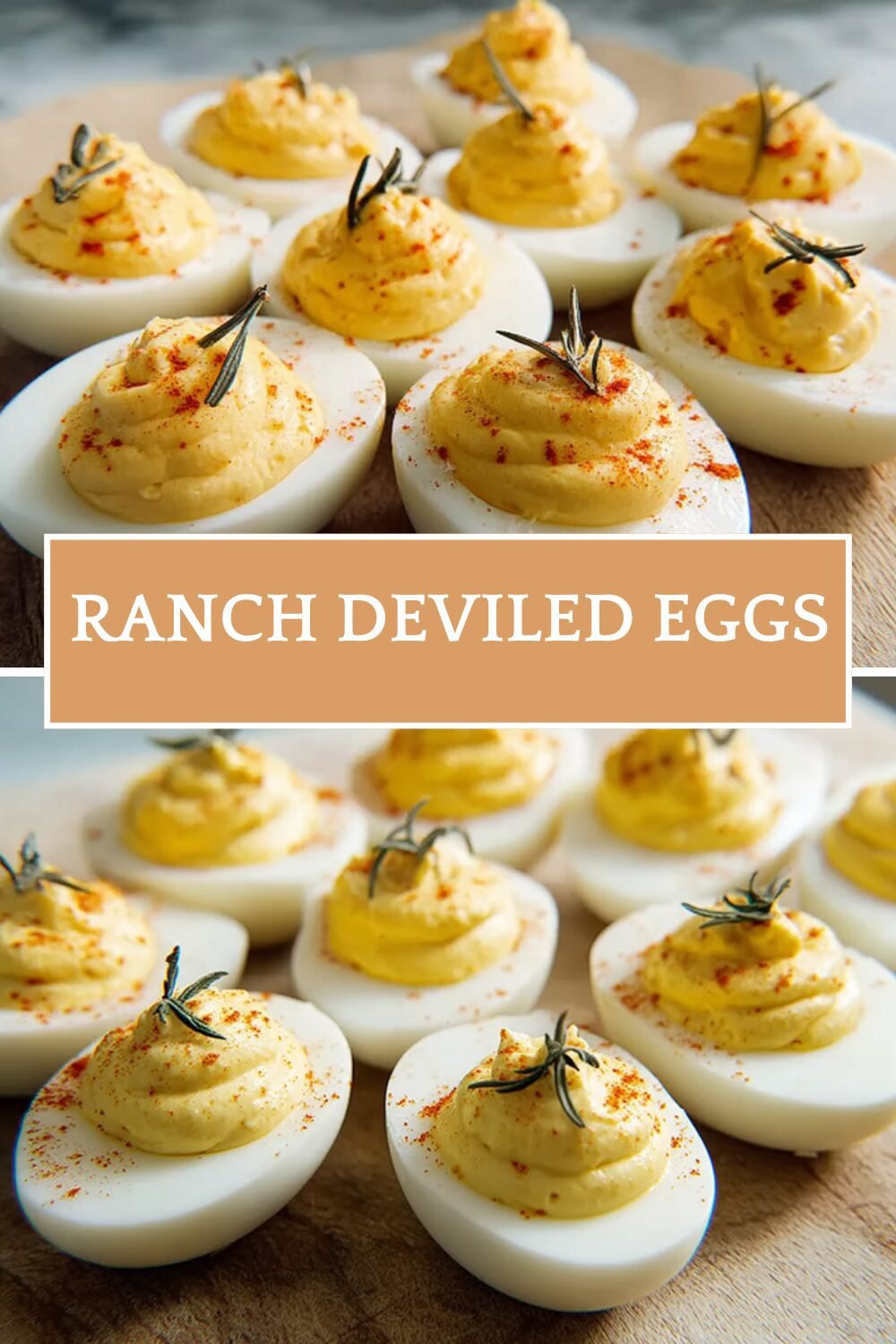 Ranch Deviled Eggs