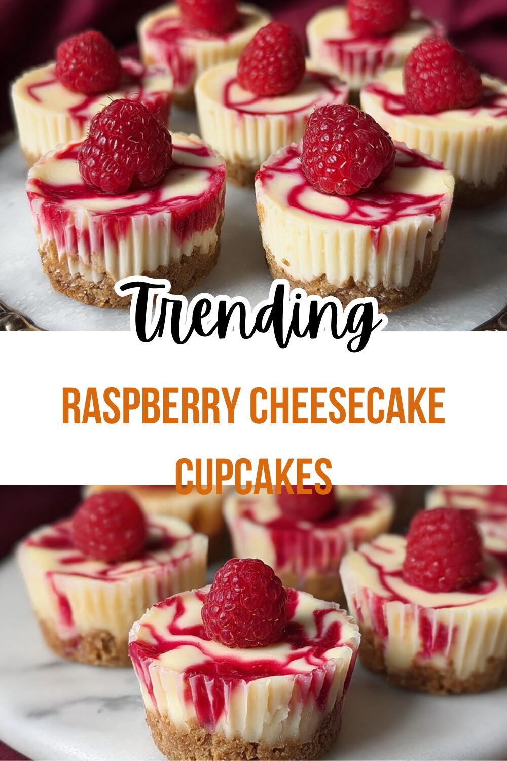 Raspberry Cheesecake Cupcakes