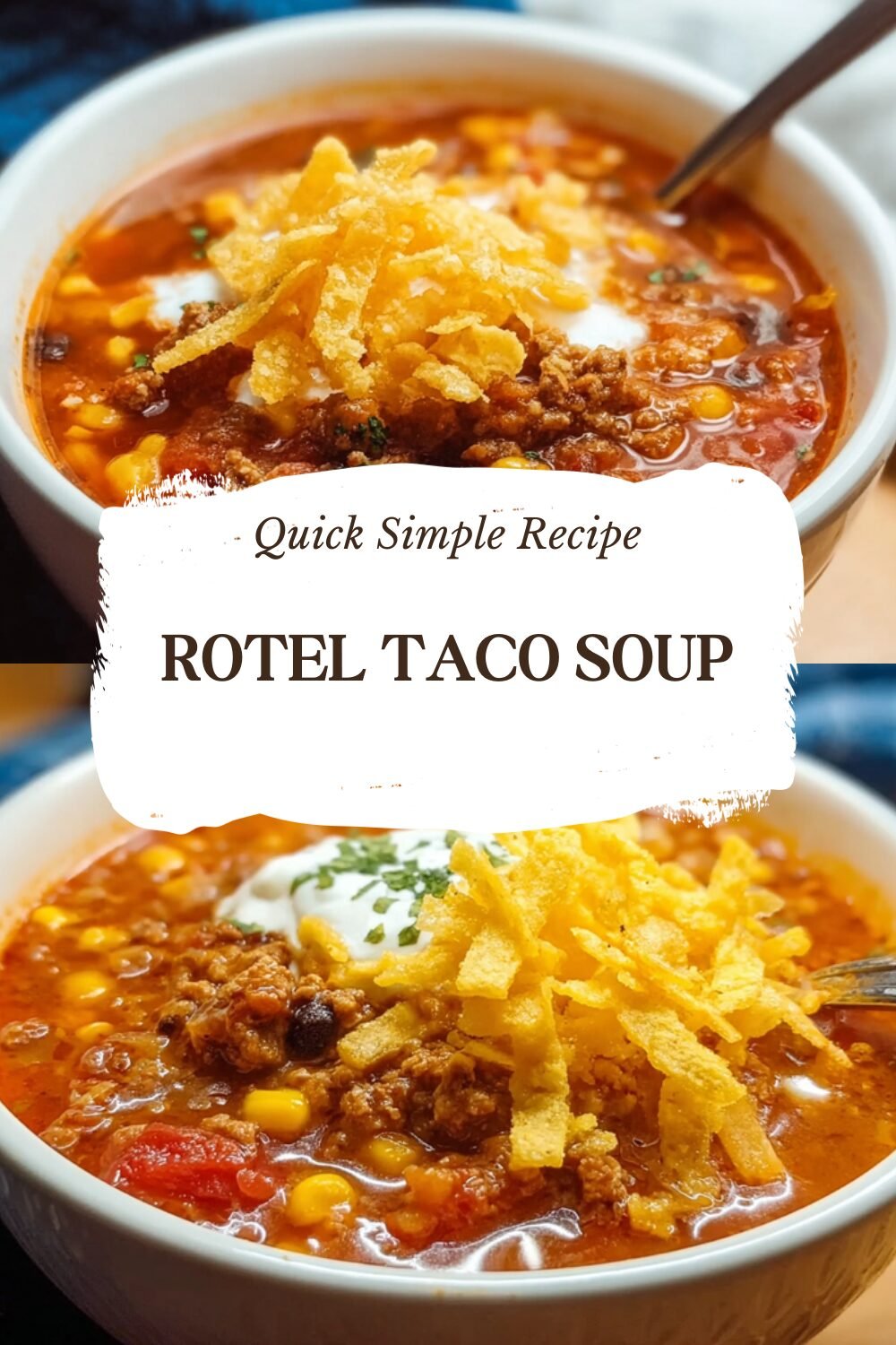 Rotel Taco Soup