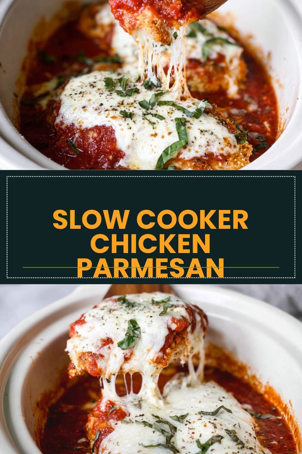 Slow Cooker Chicken Parmesan