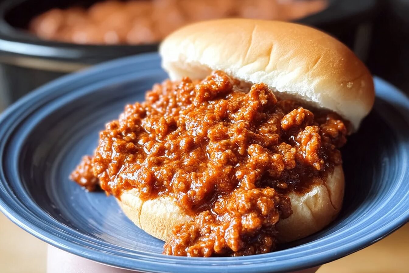 Slow Cooker Sloppy Joes