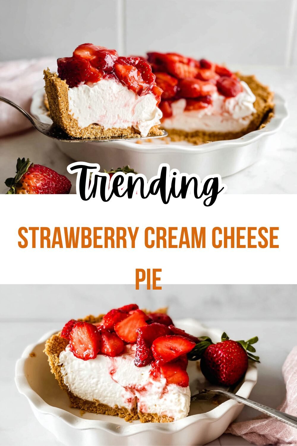 Strawberry Cream Cheese Pie