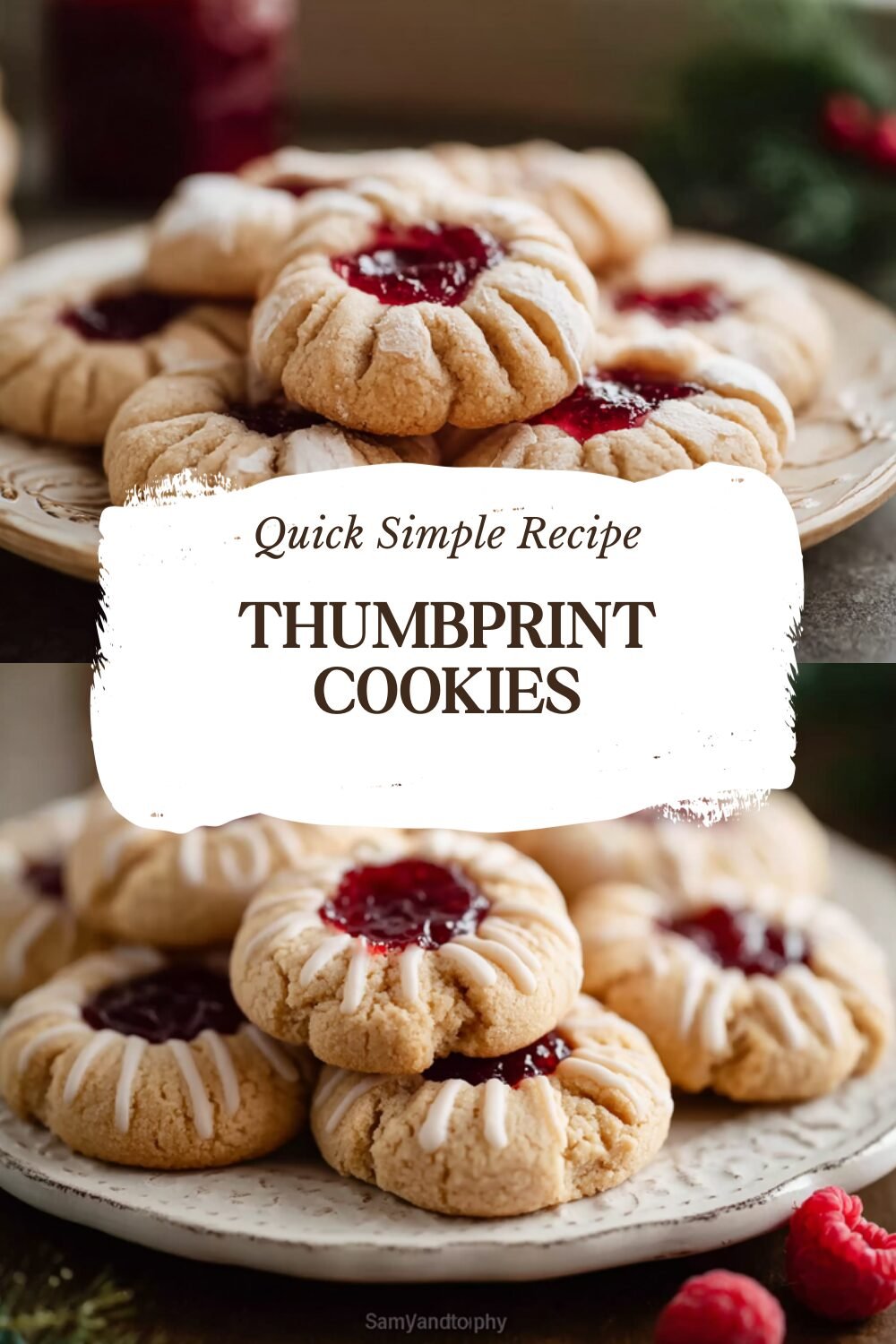 Thumbprint Cookies