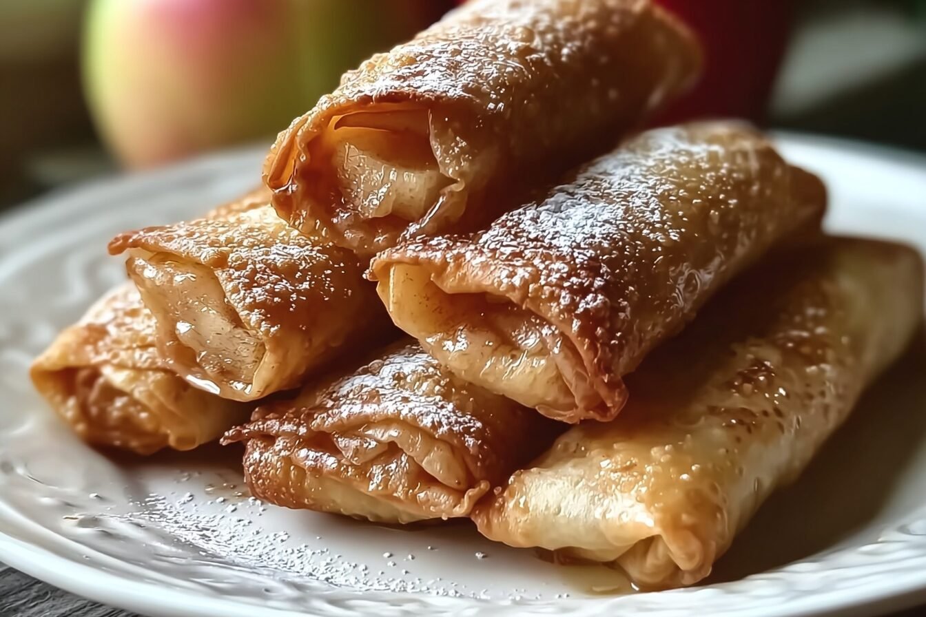 Apple Pie Egg Rolls