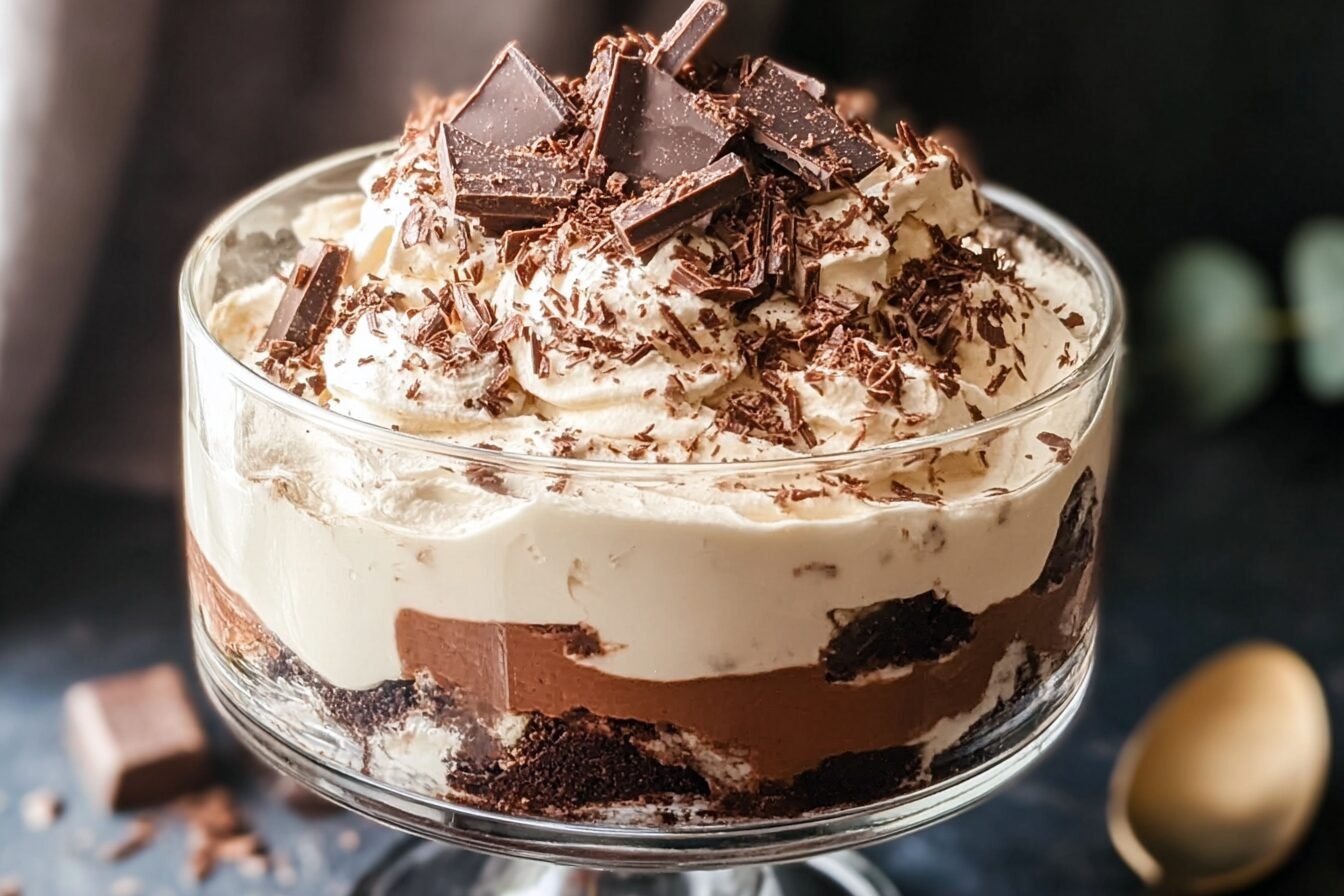 Baileys Chocolate Cheesecake Trifle