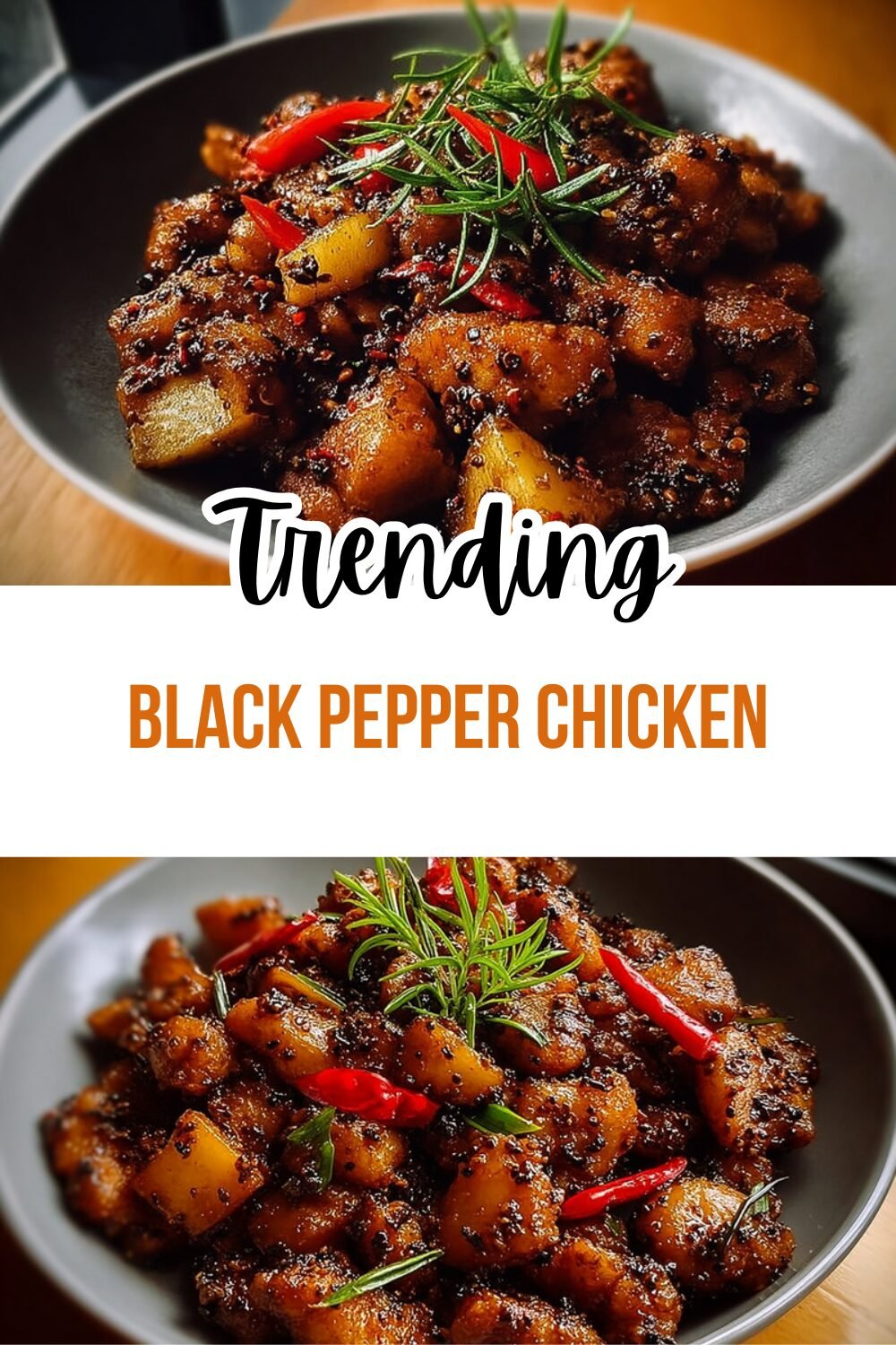 Black Pepper Chicken