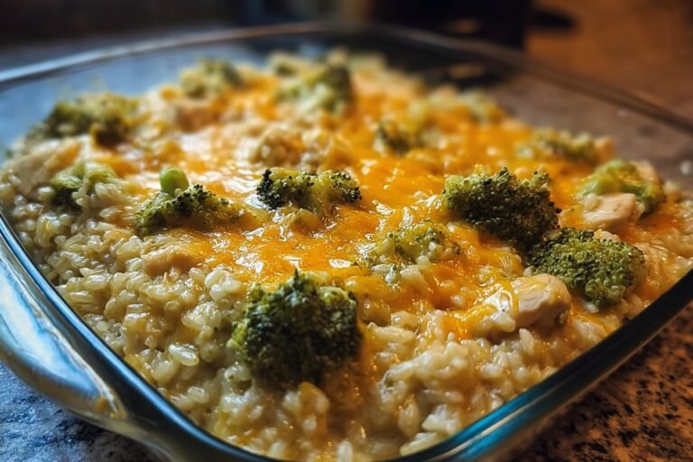 Broccoli Rice Cheese Chicken Casserole 67.Png