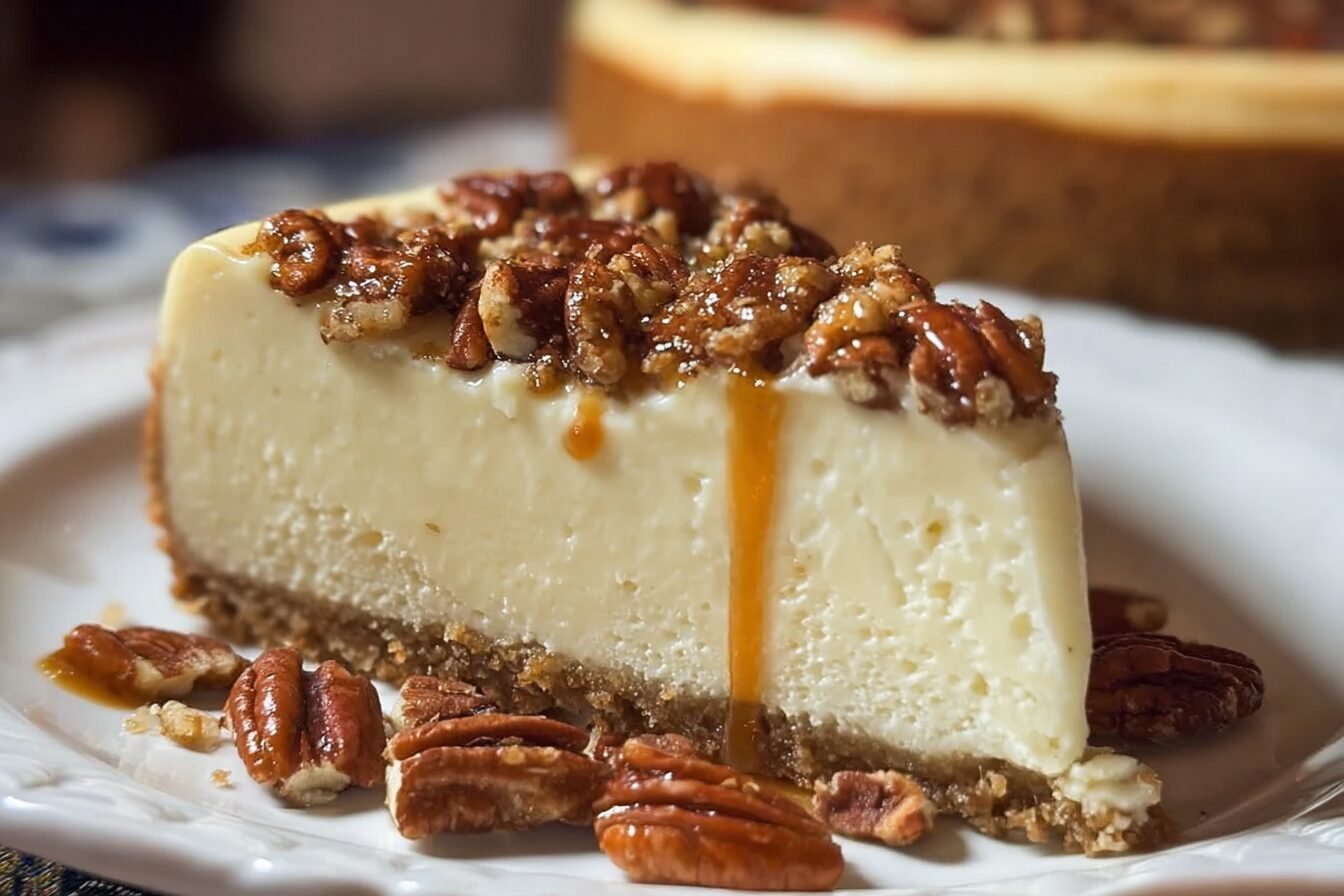 Butter Pecan Cheesecake