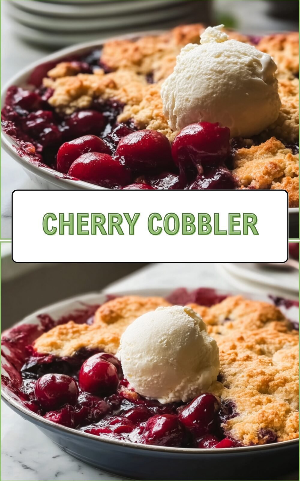 Cherry Cobbler