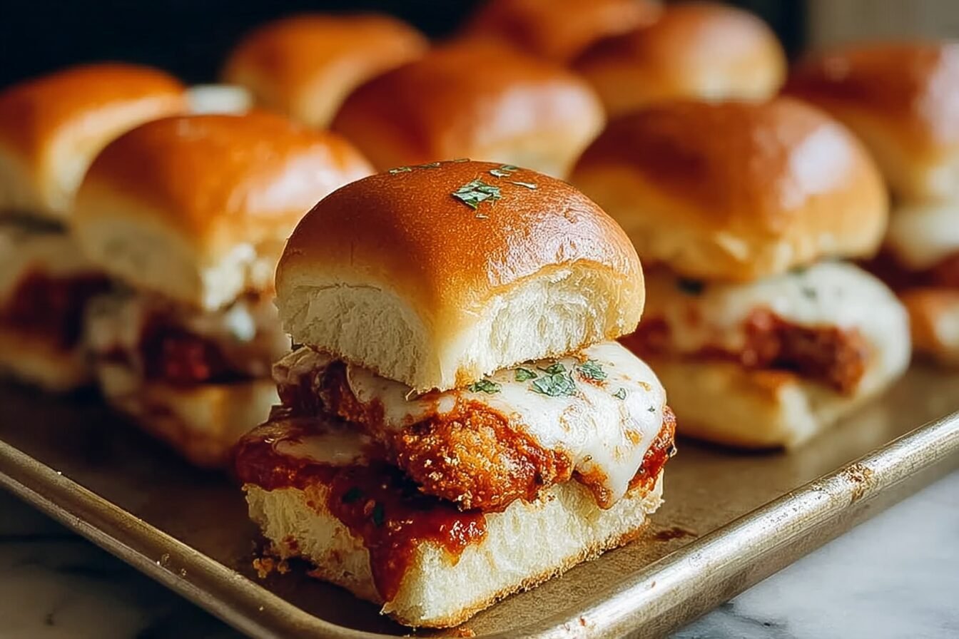 Chicken Parmesan Sliders